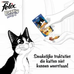 Felix Party Mix - Kattensnacks Original - 8 X 60g -Huisdierbenodigdheden 1200x1200 3232