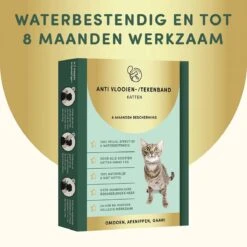 3 Stuks Vlooienband Kat Tekenband - 100% Natuurlijk Veilig En Waterbestendig -Huisdierbenodigdheden 1200x1200 3300