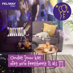 Feliway Help! - Verdamper + Cartridge - 7 Dagen - Kat - Tijdelijke Spannende Situaties Voor Je Kat -Huisdierbenodigdheden 1200x1200 3308