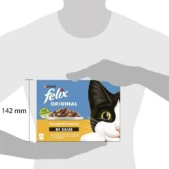 Felix Original Gevogelte Selectie In Saus - Katten Natvoer - 48 X 85g -Huisdierbenodigdheden 1200x1200 3320