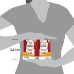 Gourmet Mon Petit Intense - Kattenvoer Natvoer - Vlees - 24 X 50 Gr -Huisdierbenodigdheden 1200x1200 3368