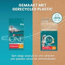 Purina ONE Sterilcat Adult - Kattenvoer Kip & Tarwe - 6kg -Huisdierbenodigdheden 1200x1200 3411