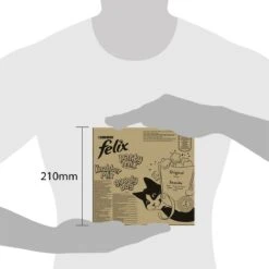 Felix Cat Snacks Party Mix - Kattensnacks Original En Seaside - 16 X 60g -Huisdierbenodigdheden 1200x1200 3444