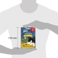 Felix Naturally Delicious Kip & Catnip - Kattensnacks - 8 X 50g -Huisdierbenodigdheden 1200x1200 3446