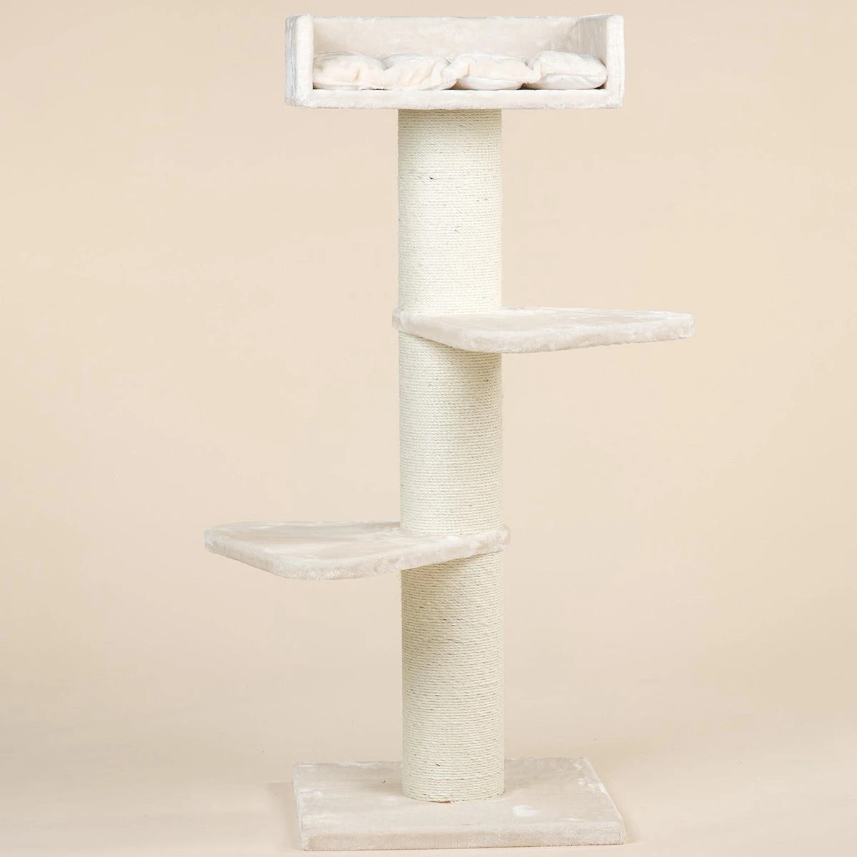 RHR Quality Royalty Krabpaal - Crème/wit - 60 X 60 X 155 Cm 8 RHR Quality Royalty Krabpaal - Crème/wit - 60 X 60 X 155 Cm - Afbeelding 8