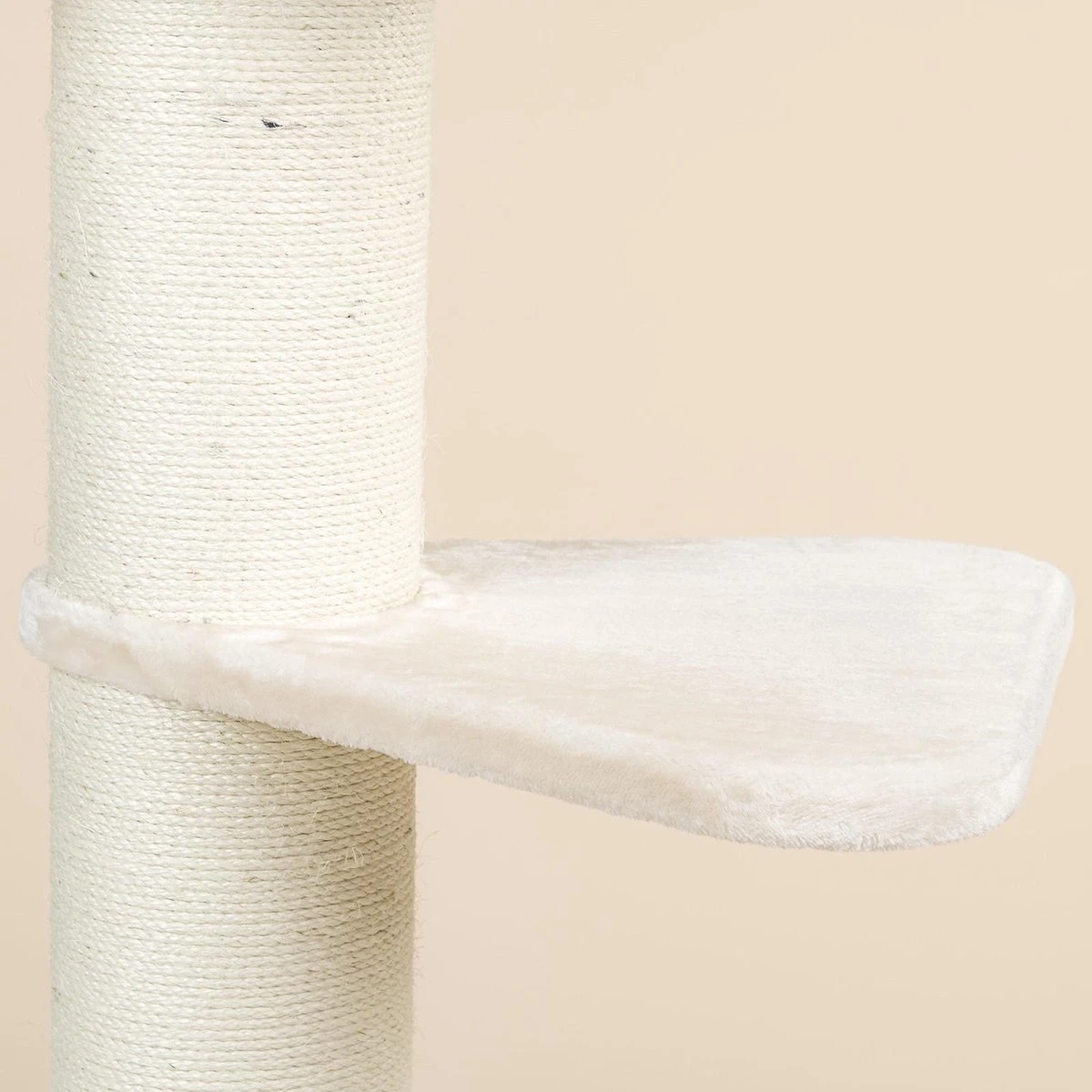 RHR Quality Royalty Krabpaal - Crème/wit - 60 X 60 X 155 Cm 14 RHR Quality Royalty Krabpaal - Crème/wit - 60 X 60 X 155 Cm - Afbeelding 14