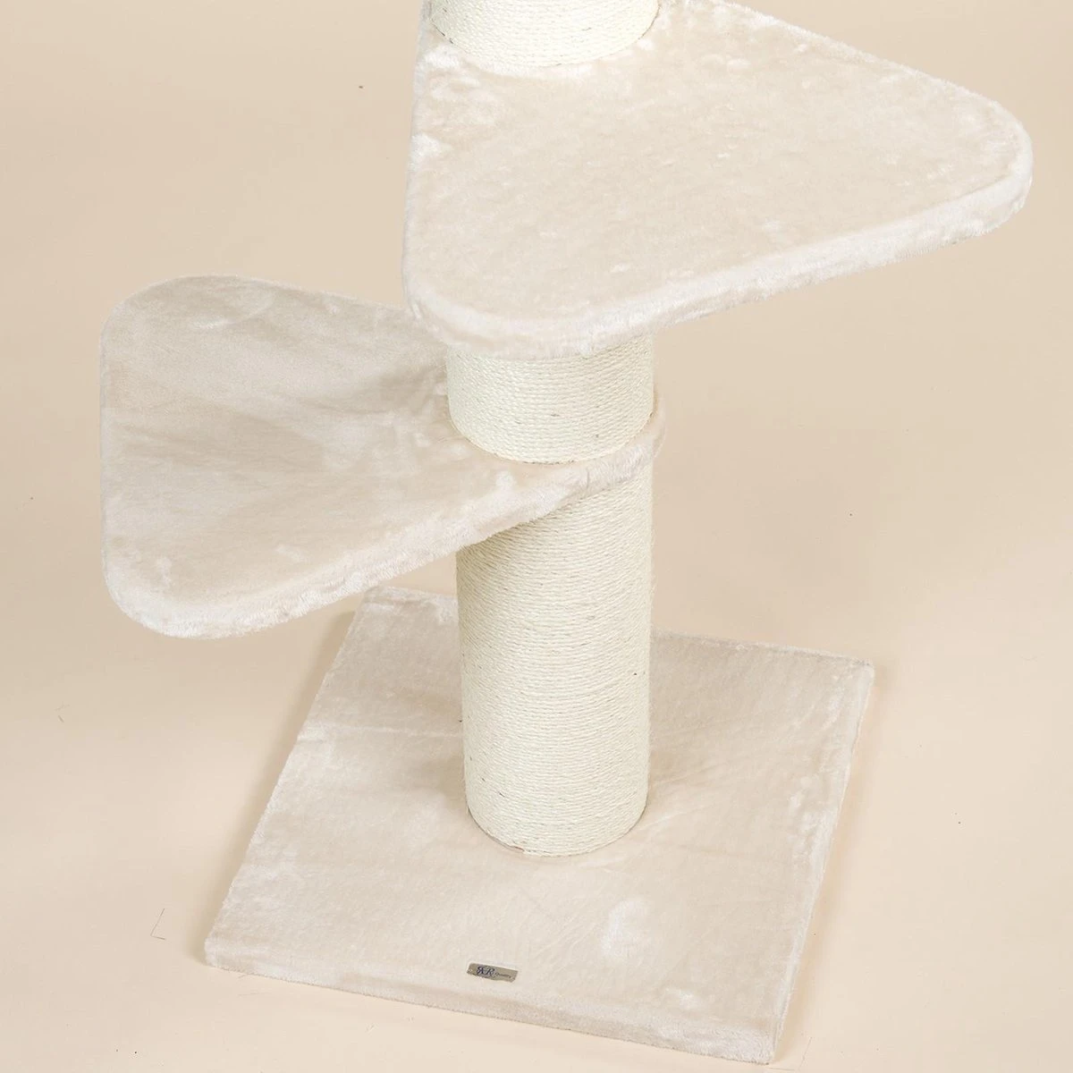 RHR Quality Royalty Krabpaal - Crème/wit - 60 X 60 X 155 Cm 15 RHR Quality Royalty Krabpaal - Crème/wit - 60 X 60 X 155 Cm - Afbeelding 15