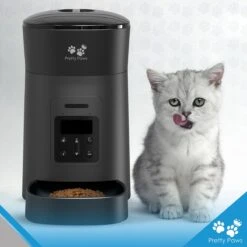 Pretty Paws PP002 Professionele Automatische Voerbak - Instelbaar Voedingsschema - Voerautomaat - Voerbak Kat Automatisch -Huisdierbenodigdheden 1200x1200 3499