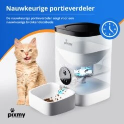 PIXMY - Automatische Voerbak Kat - 4L - Wi-Fi - Met App En Full HD Camera - Voerbak Kat -Huisdierbenodigdheden 1200x1200 3504