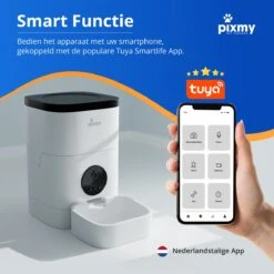 PIXMY - Automatische Voerbak Kat - 4L - Wi-Fi - Met App En Full HD Camera - Voerbak Kat -Huisdierbenodigdheden 1200x1200 3505