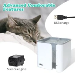 Nobleza USB Drinkfontein Voor Hond/Kat - 2L - Incl. 2 Filters - Wit 21 Nobleza USB Drinkfontein Voor Hond/Kat - 2L - Incl. 2 Filters - Wit -Huisdierbenodigdheden 1200x1200 3525