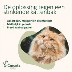 Catuals Kattenbakvulling Geurverdrijver - Neutraliseert Urinegeur Van Katten - Baby Care - 1kg -Huisdierbenodigdheden 1200x1200 3605