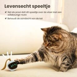 Otiume Slimme Katten Speeltje - Interactieve Zelf Rollende Bal Voor Katten - Kattenspeeltjes -Speelgoed Voor Dieren - USB Oplaadbaar -Huisdierbenodigdheden 1200x1200 3646