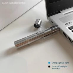 Merkloos Laserpen - Daily Accessoires - USB Oplaadbaar - Kattenspeeltjes - Laserlampje - 7 Verschillende Standen - RVS Zilver - Zaklamp - UV Lamp – Kattenspeelgoed -Huisdierbenodigdheden 1200x1200 3659
