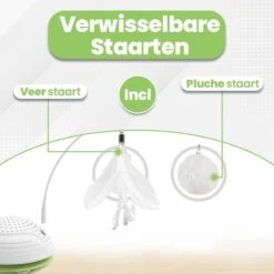 Petgeek Running Smart - Kattenspeeltjes Intelligentie - Kattenspeelgoed - Automatische Bewegingen - Kattenspeeltjes -Huisdierbenodigdheden 1200x1200 3707