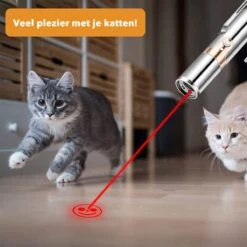 DOWO® - Laserpen - USB Oplaadbaar - Kattenspeeltjes - 7 Verschillende Standen - Laserlampje - RVS Zilver - Laser Pointer 9 DOWO® - Laserpen - USB Oplaadbaar - Kattenspeeltjes - 7 Verschillende Standen - Laserlampje - RVS Zilver - Laser Pointer -Huisdierbenodigdheden 1200x1200 3711