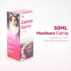 LBB - Catnip Spray 50ML - 100% Natuurlijk - CE Gekeurd - Kattenkruid Spray - Catnip Speelgoed - Valeriaan - Kat - Katten -Huisdierbenodigdheden 1200x1200 3737