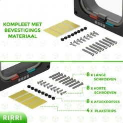Rirri Kattenluik Met Tunnel - 4 Vergrendelingsstanden - Weersbestendig - Binnen En Buiten - Maat L - Zwart - 25,5 X 23.5 Cm 12 Rirri Kattenluik Met Tunnel - 4 Vergrendelingsstanden - Weersbestendig - Binnen En Buiten - Maat L - Zwart - 25,5 X 23.5 Cm -Huisdierbenodigdheden 1200x1200 3884