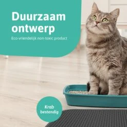 Kattenbakmat - 40 X 50 Cm - Grijs - Uitloopmat Kat - Kattenbakvulling - Opvang Ruimte - Grit Opvanger - Waterdicht - Eco-friendly 11 Kattenbakmat - 40 X 50 Cm - Grijs - Uitloopmat Kat - Kattenbakvulling - Opvang Ruimte - Grit Opvanger - Waterdicht - Eco-friendly -Huisdierbenodigdheden 1200x1200 3953