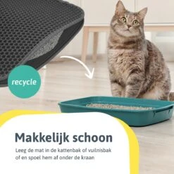Kattenbakmat - 40 X 50 Cm - Grijs - Uitloopmat Kat - Kattenbakvulling - Opvang Ruimte - Grit Opvanger - Waterdicht - Eco-friendly 12 Kattenbakmat - 40 X 50 Cm - Grijs - Uitloopmat Kat - Kattenbakvulling - Opvang Ruimte - Grit Opvanger - Waterdicht - Eco-friendly -Huisdierbenodigdheden 1200x1200 3954