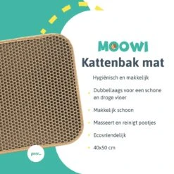 Kattenbakmat - 40 X 50 Cm - Creamy White - Uitloopmat Kat - Kattenbakvulling - Opvang Ruimte - Grit Opvanger - Waterdicht - Beige - Eco-friendly - Incl. Speeltje 17 Kattenbakmat - 40 X 50 Cm - Creamy White - Uitloopmat Kat - Kattenbakvulling - Opvang Ruimte - Grit Opvanger - Waterdicht - Beige - Eco-friendly - Incl. Speeltje -Huisdierbenodigdheden 1200x1200 3967