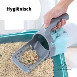 The Pets Supplier - Kattenbak Schep - Kattenbakschep Met Opvangbak - Kattenbak Grind - Kattenzakjes -Huisdierbenodigdheden 1200x1200 3978