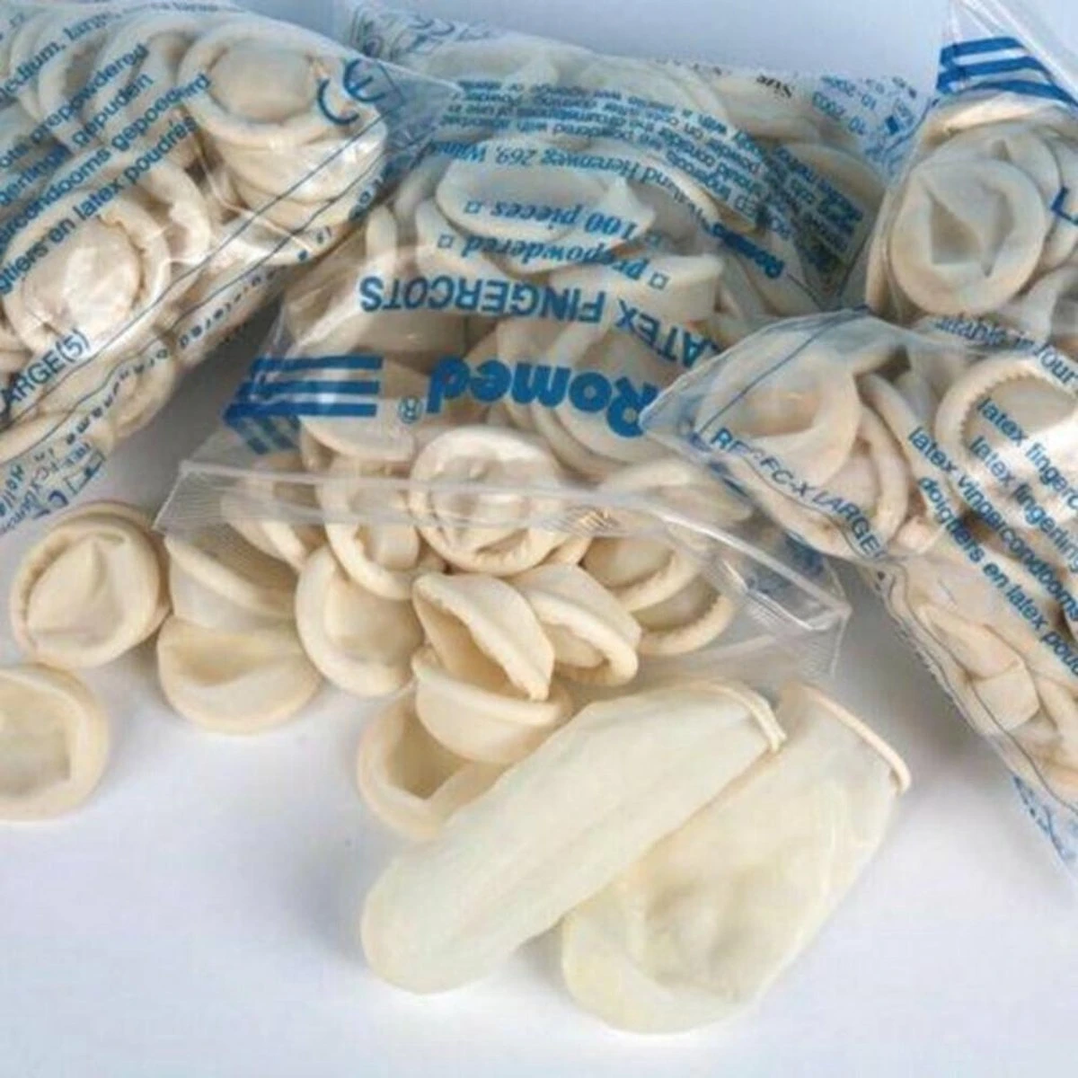 Emro Vingerlingen Latex Condooms - Large - 100 Stuks 3 Emro Vingerlingen Latex Condooms - Large - 100 Stuks - Afbeelding 3