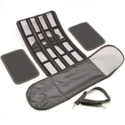 Opvouwbare Katten Reismand - Met Schouderband En Kattenbakmat - Reismand Kat - 49x30x26 Cm - Wasmachinebestendig - Zwart - Hondendraagtas - Kattenreismand - Draagtas Voor Dieren - Kattenmand -Huisdierbenodigdheden 1200x1200 4029