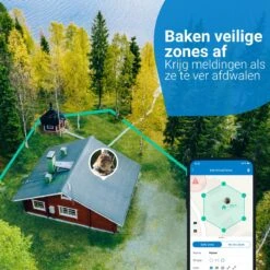 Tractive GPS CAT 4 - Kat GPS Tracker & Activiteitenmonitor - Past Op Meeste Halsbanden - Donkerblauw -Huisdierbenodigdheden 1200x1200 4088