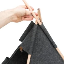 TRIXIE Huisdierengrot Tipi 55x65x55 Cm Vilt -Huisdierbenodigdheden 1200x1200 4145