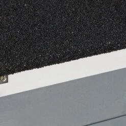 Relaxdays Kattenhuis Buiten - Groot Kattenhok Binnen - Hoog Kattenmeubel Grijs Hout - Tuin -Huisdierbenodigdheden 1200x1200 4189