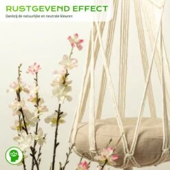 Qoods Kattenhangmat Macramé - Hangende Kattenmand Raam Of Radiator - Kattenbed - Poezenmand -Huisdierbenodigdheden 1200x1200 4207