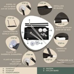 TACTIV PETS® Kattenhangmat | Hangmat Kat | Kattenhangmat Raam | Kattenmand -Huisdierbenodigdheden 1200x1200 4218