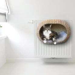 Ebi Radiator Sunrise Kattenmand - Incl. Kussen - Beige - 45 X 30 X 30 Cm -Huisdierbenodigdheden 1200x1200 4220