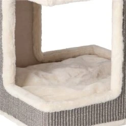 Adori Krabtoren Adele - Krabpaal - 48x48x128 Cm Wit Grijs -Huisdierbenodigdheden 1200x1200 4281