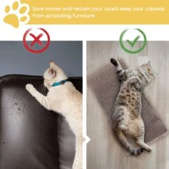 Nobleza 46ZKS - Krabplank Met Catnip - 2 Stuks - 44 X 22 X 12 Cm -Huisdierbenodigdheden 1200x1200 4322