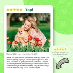 Mister Mill Professionele 2-Zijdige Ondervacht Kam Voor Hond En Kat – Honden/Kattenborstel – Klittenkam – 9,5 Cm. -Huisdierbenodigdheden 1200x1200 489