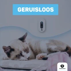 Vulpes Pets® Kattenbak Geurverdrijver PRO - Ozon En Negatieve Ionen Functie - Infraroodsensor - Oplaadbaar - Geurverwijderaar - Air Eliminator - Wit -Huisdierbenodigdheden 1200x1200 623
