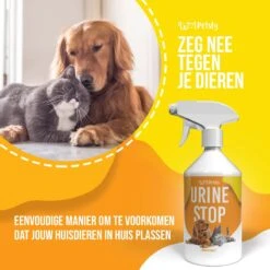 Petsly Urine Stop Spray - Dierentoilet - Voor Zindelijkheid Training, Puppytraining. Voorkomt Markeren - 500ml -Huisdierbenodigdheden 1200x1200 685
