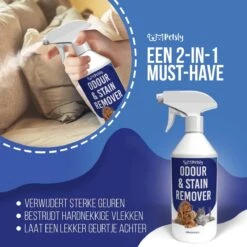 Petsly Odour & Stain Remover - Geurverwijderaars - Urine Vlekken Verwijderen Urinegeur Verwijderen Met Plantaardige Enzymen - 1L -Huisdierbenodigdheden 1200x1200 705
