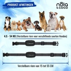 Nola & Coco® Oplaadbare Anti Blafband - 4 Kleuren - Zonder Schok - Waterdichte Diervriendelijke Blaf Halsband - Opvoedingshalsband - Voor Grote En Kleine Honden - Lichte Vibratie En Geluid - 3 Tot 60kg 9 Nola & Coco® Oplaadbare Anti Blafband - 4 Kleuren - Zonder Schok - Waterdichte Diervriendelijke Blaf Halsband - Opvoedingshalsband - Voor Grote En Kleine Honden - Lichte Vibratie En Geluid - 3 Tot 60kg -Huisdierbenodigdheden 1200x1200 722