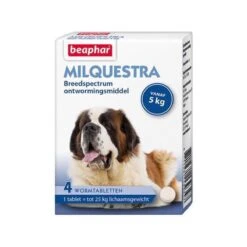 Beaphar Milquestra Kleine Hond/Puppy - Ontwormingsmiddel - 2 Tabletten -Huisdierbenodigdheden 1200x1200 73