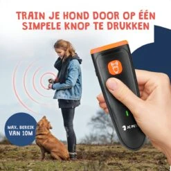 JC Pets Ultrasone Anti Blaf Apparaat Voor Kleine En Grote Honden - Oplaadbaar - Alternatief Anti Blafband Voor Honden - Diervriendelijk & Zonder Schok -Huisdierbenodigdheden 1200x1200 797