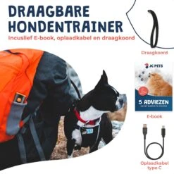 JC Pets Ultrasone Anti Blaf Apparaat Voor Kleine En Grote Honden - Oplaadbaar - Alternatief Anti Blafband Voor Honden - Diervriendelijk & Zonder Schok -Huisdierbenodigdheden 1200x1200 798