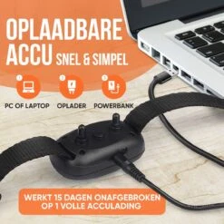 Strex Anti Blafband Voor Honden - 3-60KG - Oplaadbaar - Zonder Schok - Vibratie En Audio - Diervriendelijk - Anti Blaf Band - Anti Blaf Apparaat - Opvoedingshalsband Alle Honden -Huisdierbenodigdheden 1200x1200 830