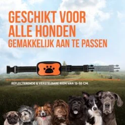 Strex Anti Blafband Voor Honden - 3-60KG - Oplaadbaar - Zonder Schok - Vibratie En Audio - Diervriendelijk - Anti Blaf Band - Anti Blaf Apparaat - Opvoedingshalsband Alle Honden -Huisdierbenodigdheden 1200x1200 833