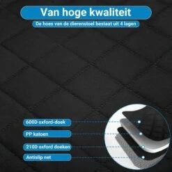 Merkloos Sam's Home Premium - Opvouwbare Autostoel Hond - Inclusief Hondenriem En GRATIS Borstelhandschoen - Hondenzitje - Puppyzitje - Lichtgrijs -Huisdierbenodigdheden 1200x1200 902