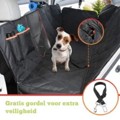 Merkloos Luxe Hondendeken Achterbank En Kofferbak - Hondendeken Auto - Waterdicht - Geschikt Voor In De Wasmachine - Dierenproducten - Hondenaccessoires - 137 X 147 Cm -Huisdierbenodigdheden 1200x1200 919
