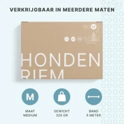 Hondenriem Tape - 5 Meter - Medium - Voor Honden <25 Kg - Zwart-Wit -Huisdierbenodigdheden 1200x1200 98
