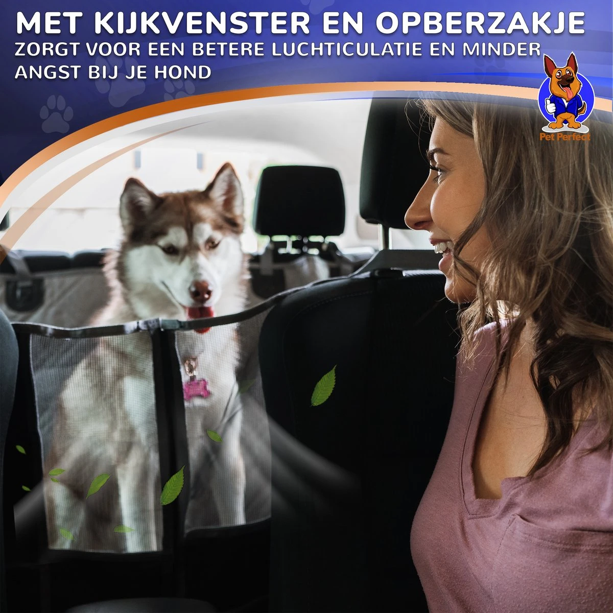 Pet Perfect Hondendeken Auto - Honden Achterbank & Kofferbak Beschermhoes - Autodeken - Hondenkleed 4 Pet Perfect Hondendeken Auto - Honden Achterbank & Kofferbak Beschermhoes - Autodeken - Hondenkleed - Afbeelding 4